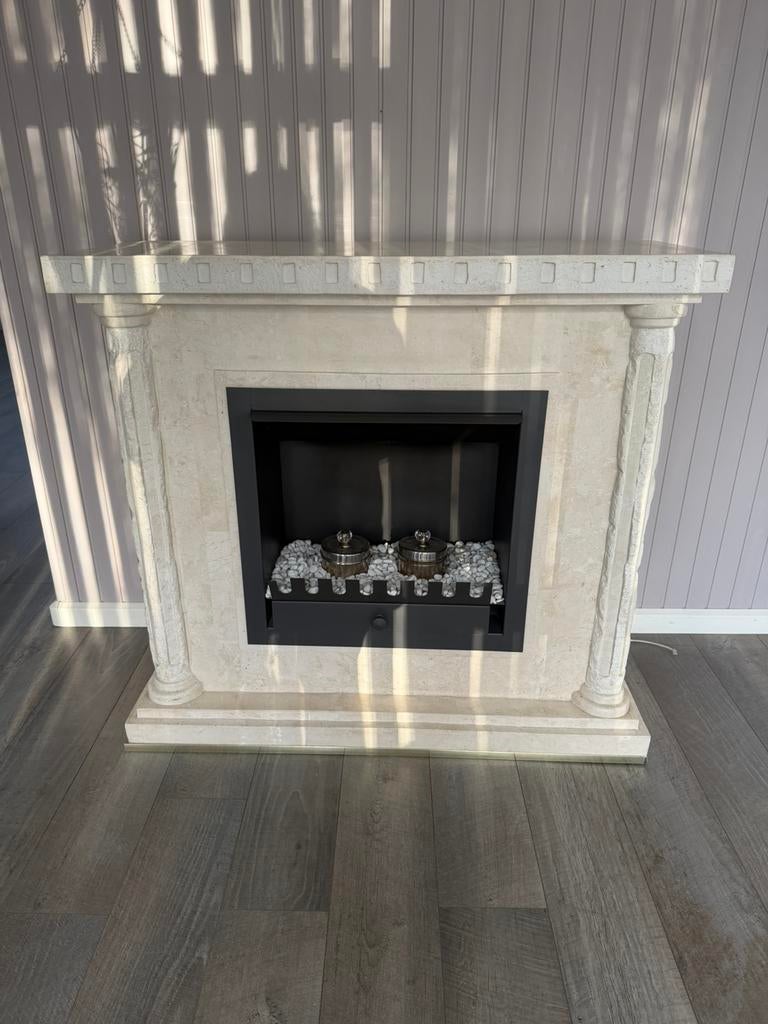 Sier kamer schouw, Huis en Inrichting, Haarden, Ophalen, Gebruikt, Vrijstaande haard, Gelhaard