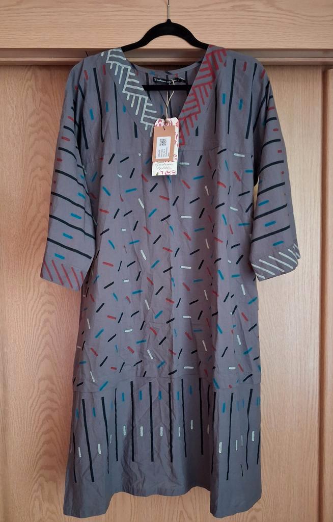 Gudrun Sjödén jurk Sky M, Kleding | Dames, Jurken, Nieuw, Maat 38/40 (M), Grijs, Onder de knie, Ophalen of Verzenden