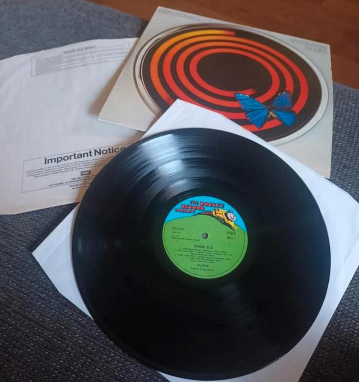 Solution - Cordon Blue 1975/UK persing + inner VG+, Cd's en Dvd's, Vinyl | Rock, Gebruikt, Poprock, 12 inch, Ophalen of Verzenden