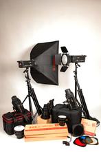 Jinbei complete studioset 250 wm 400 watt Puntgaaf!, Ophalen, Complete fotostudio, Xxx, Xxx