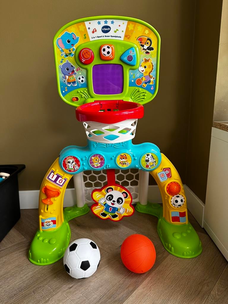 Vtech voetbal goal, Kinderen en Baby's, Speelgoed | Vtech, Ophalen, Zo goed als nieuw, 6 maanden tot 2 jaar