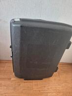 Zwarte koffer met wieltjes, Sieraden, Tassen en Uiterlijk, Koffers, Ophalen of Verzenden, Gebruikt, Hard kunststof, Wieltjes