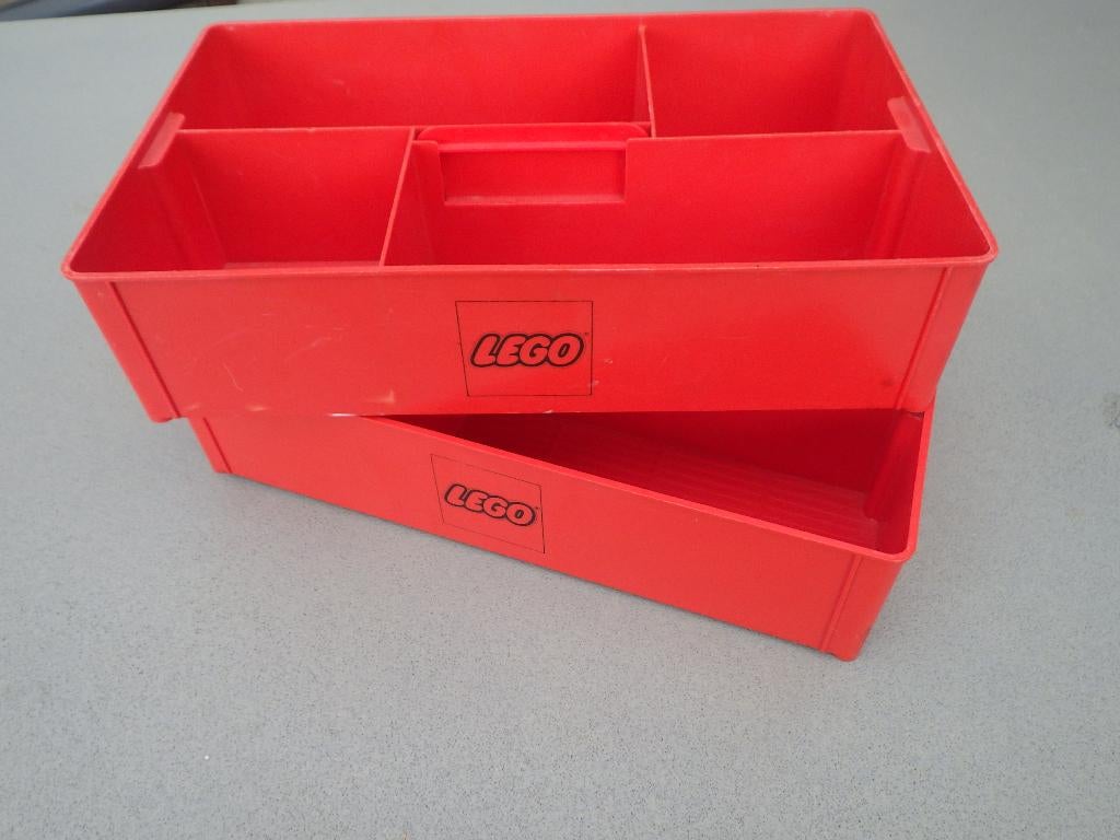 Lego op berg bakken vintage 2 stuks, Ophalen of Verzenden, Gebruikt