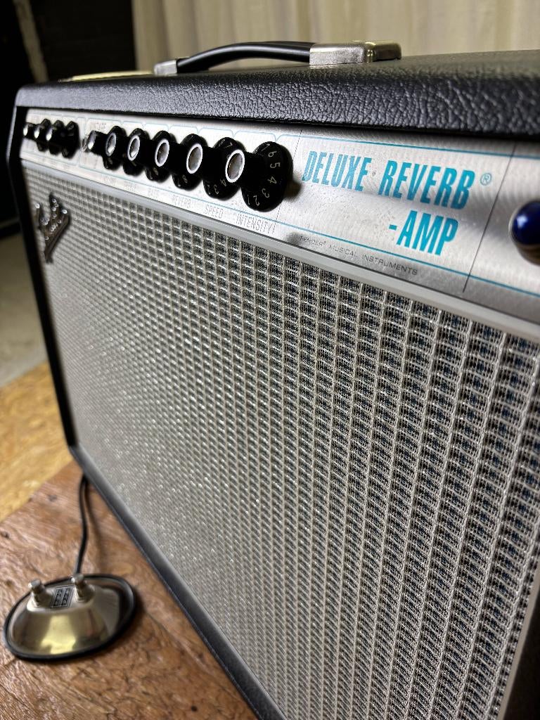 Fender '68 Custom Deluxe Reverb Reissue, Muziek en Instrumenten, Versterkers | Bas en Gitaar, Ophalen, Gebruikt, Minder dan 50 watt