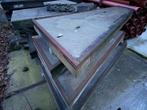 stelconplaten  passtukken driehoek14 cm dik ook gevraagd, Tuin en Terras, Tegels en Klinkers, Ophalen, Gebruikt, Overige typen