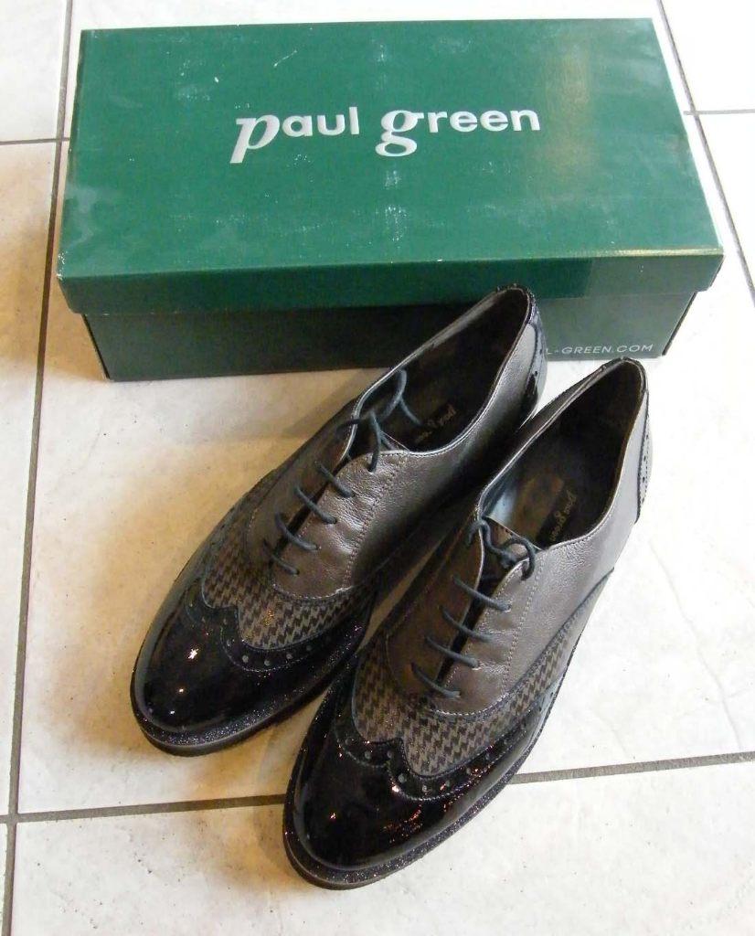 Paul Green veterschoen maat 7,5 (41), Schoenen met lage hakken, Zwart, Nieuw, Ophalen of Verzenden