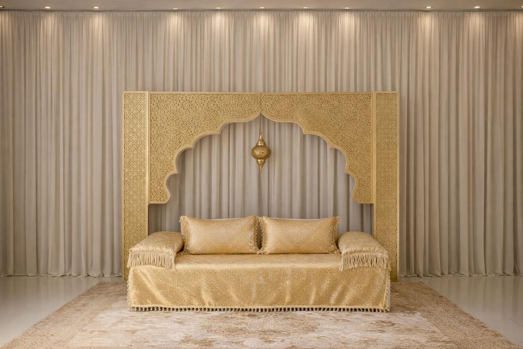 Henna bank te huur / Henna Backdrop, Ophalen of Verzenden, Gebruikt, Geboorte of Huwelijk