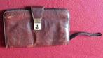 Leren polstas, enveloptas - bruin - 25 x 15cm, Ophalen of Verzenden, Zo goed als nieuw, Bruin