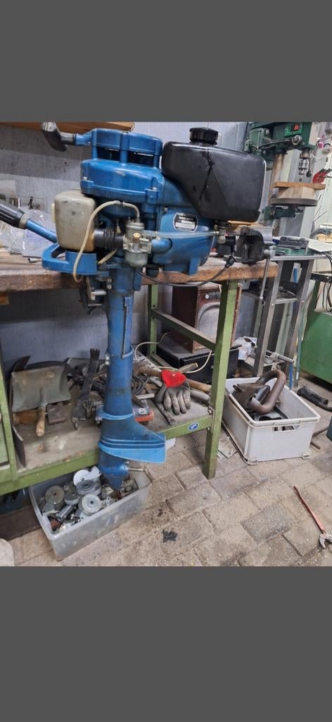 Tomos 3 buitenboordmotor, Watersport en Boten, Ophalen, Gebruikt, Motor en Techniek, Zeilboot of Motorboot