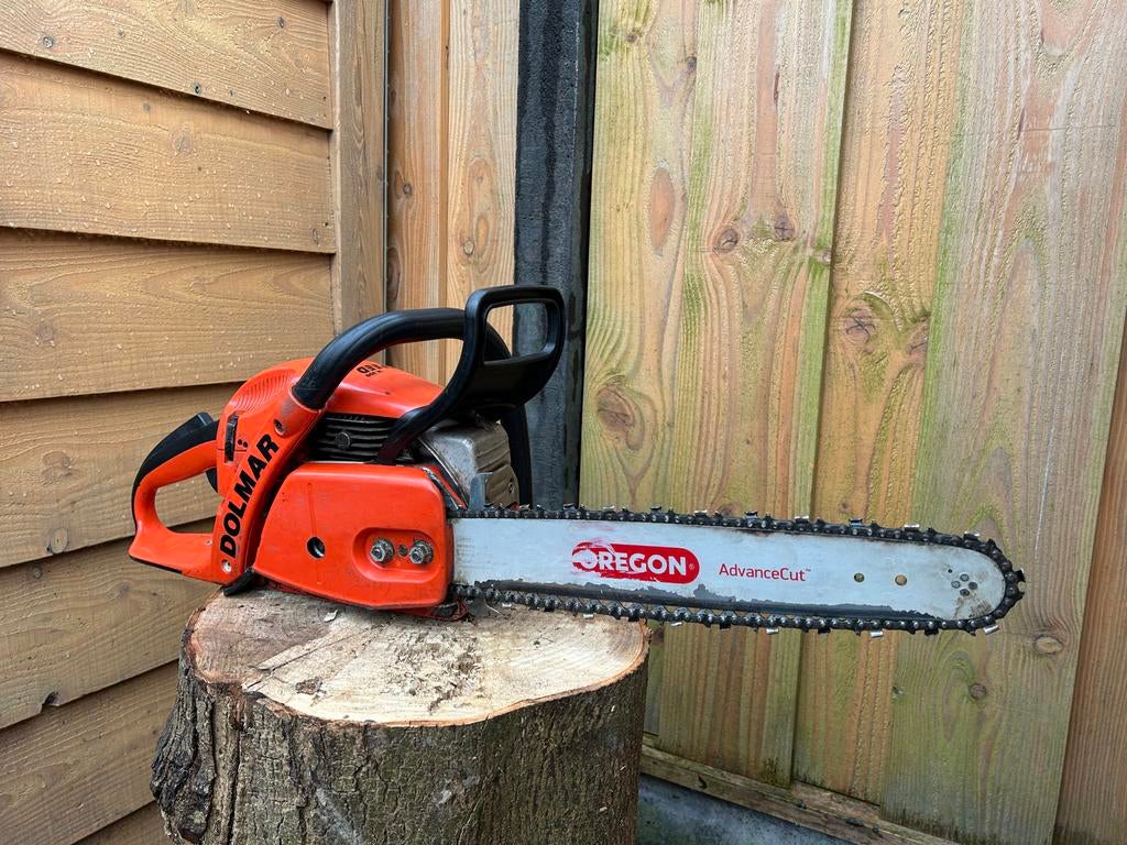 Dolmar 4600 (gereviseerd) kettingzaag, Tuin en Terras, Handzagen, Ophalen, Zo goed als nieuw, Boomzaag