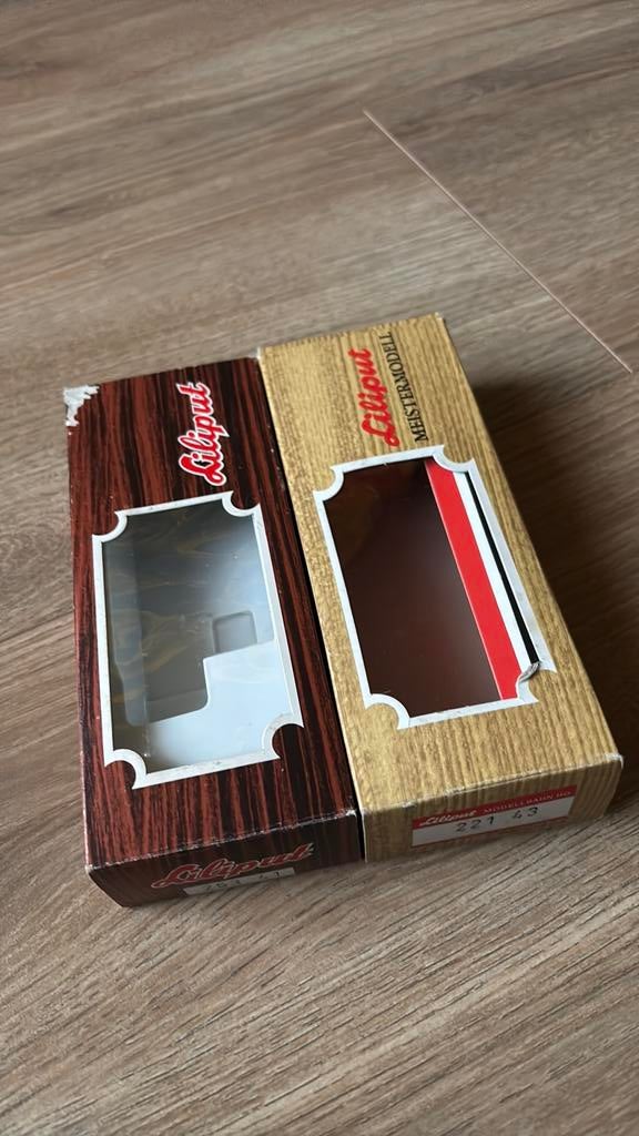 Liliput ovp, Ophalen of Verzenden, Zo goed als nieuw, Tabaksdoos of Verpakking
