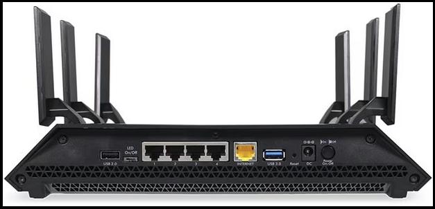 Netgear Nighthawk X6 AC3200 WiFi Router (Model R8000), Ophalen of Verzenden, Gebruikt, Router