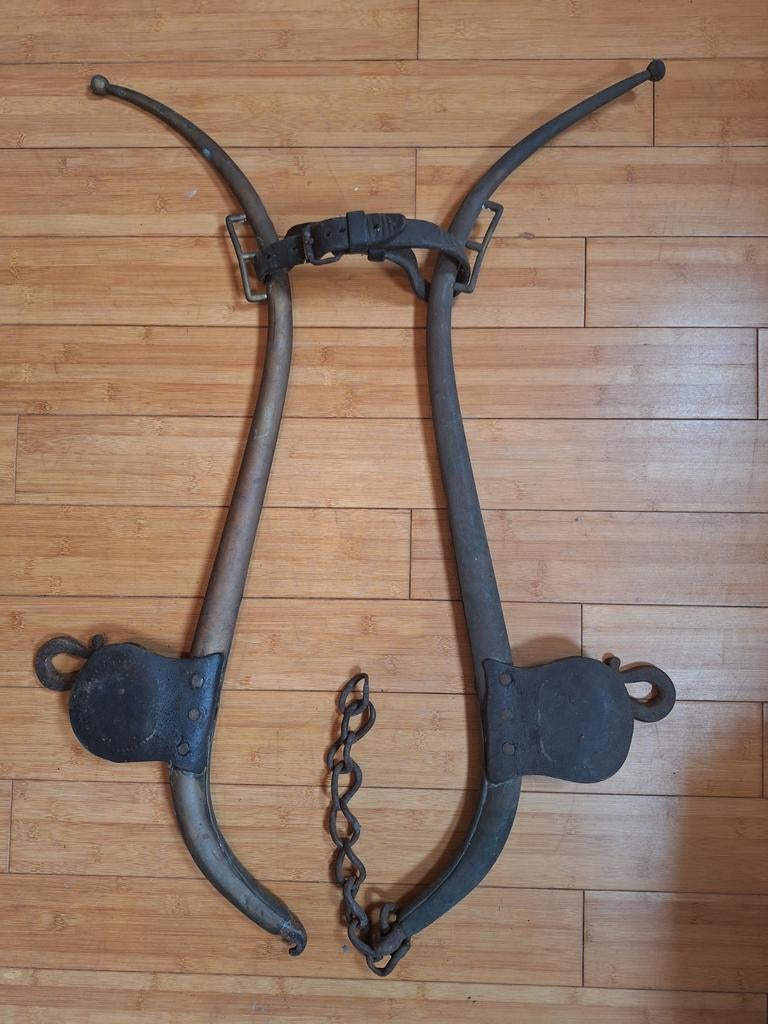 Antiek HAAM of HALSJUK, Ophalen, Gebruikt, Paard, Beeldje of Figuurtje