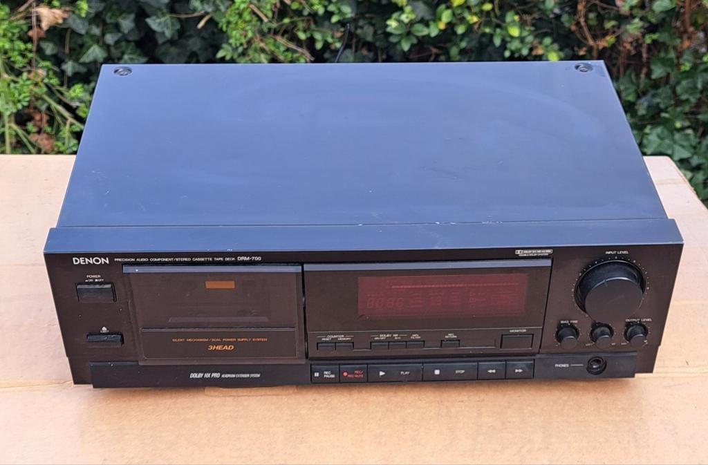 DENON DRM700 hx-pro 3 koppen, Audio, Tv en Foto, Cassettedecks, Ophalen of Verzenden