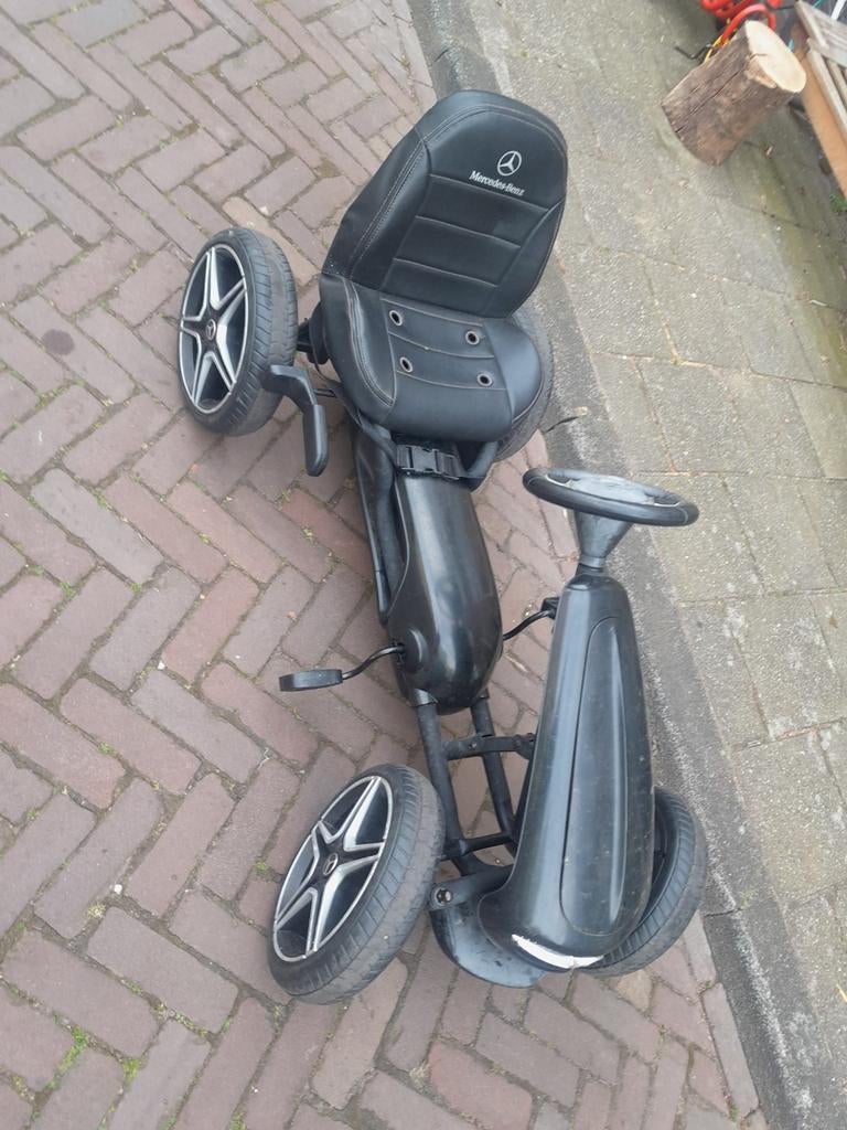 Skelter (mercedes) met muziekgeluiden, Kinderen en Baby's, Speelgoed | Buiten | Skelters, Ophalen of Verzenden, Gebruikt, Overige merken