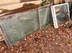 Dubbele glasplaten voor kas of andere projecten, Ophalen, Gebruikt, Minder dan 80 cm, 80 tot 120 cm
