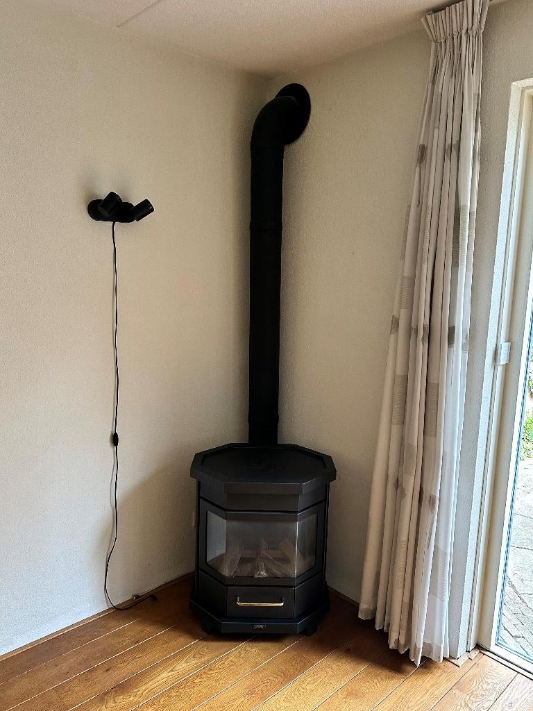 Mooie Faber gaskachel, Ophalen, Gebruikt