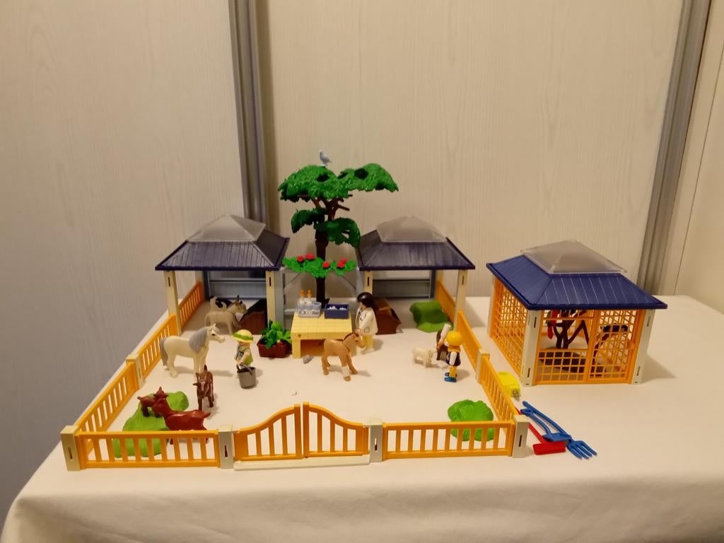 Playmobil dieren verzorgingsweide, Kinderen en Baby's, Speelgoed | Playmobil, Ophalen of Verzenden, Gebruikt
