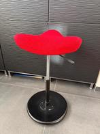 Varièr | Stokke Move | ergonomische sta zit kruk, Ophalen, Gebruikt, Bureaukruk, Rood