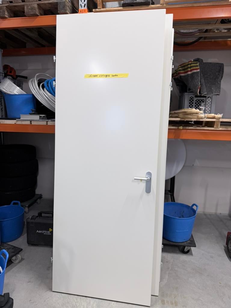 Linksdraaien opdek deur Svedex 2315x854, Ophalen, Zo goed als nieuw, Binnendeur, 215 cm of meer