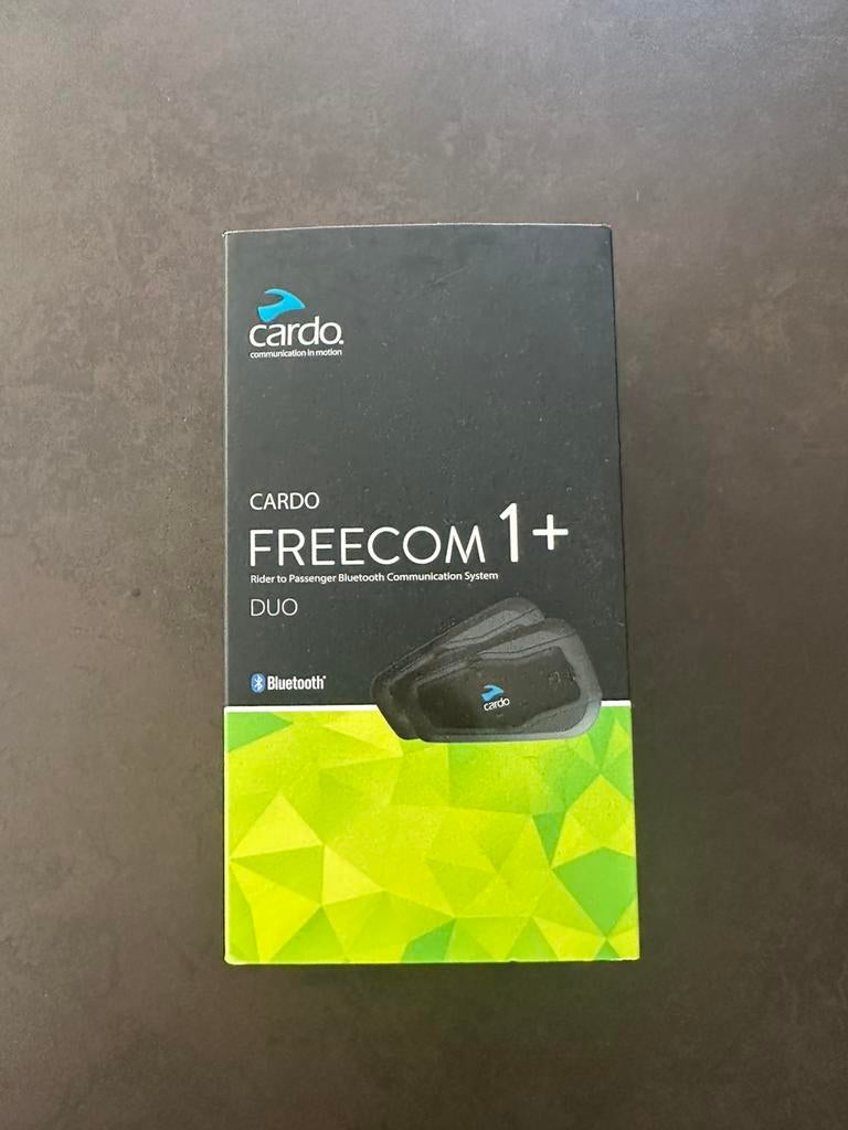 Cardo Freecom 1+ duo set, Motoren, Ophalen of Verzenden, Zo goed als nieuw