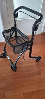 Binnen rollator met dienblad en mand, lichtgewicht, Ophalen of Verzenden, Lichtgewicht, Zo goed als nieuw