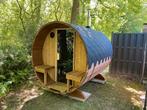 Barrel sauna fins 2.80m voor buiten, Ophalen of Verzenden, Nieuw, Fins of Traditioneel, Complete sauna