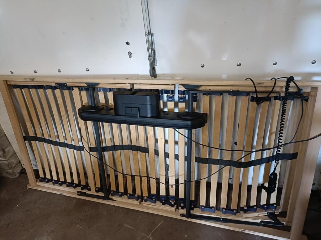 Elektrisch Bedbodem Vita Med 90x200, Ophalen, Gebruikt, 90 cm, Eenpersoons