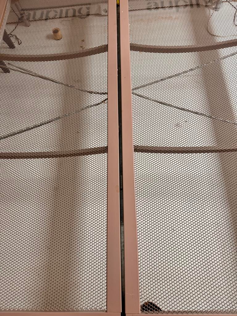 Gratis af te halen 2 goede Auping metalen bed bodems 80x200, Ophalen, Tweepersoons, Zo goed als nieuw, 80 cm