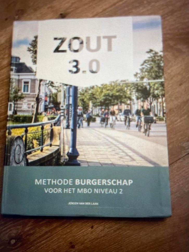 ZOUT 3.0 Methode Burgerschap MBO Niveau 2, Boeken, Studieboeken en Cursussen, Gelezen, MBO, Gamma, Ophalen of Verzenden