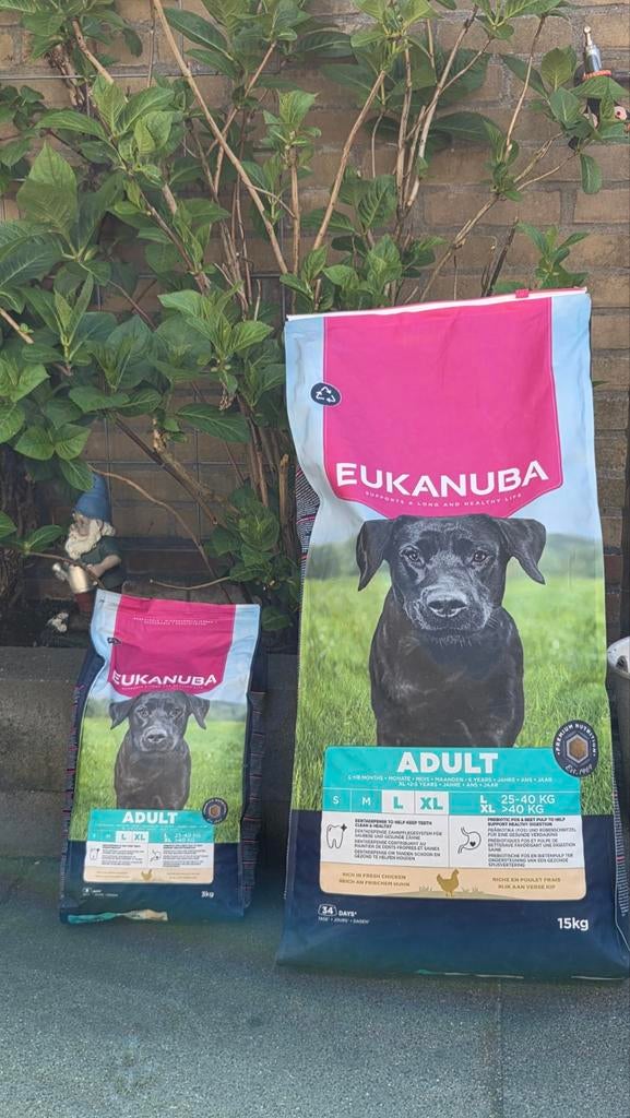 Eukanuba 2 x adult, Ophalen, Nieuw