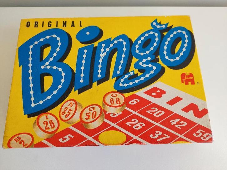 Vintage original Bingo, Hobby en Vrije tijd, Gezelschapsspellen | Bordspellen, Zo goed als nieuw, Ophalen of Verzenden