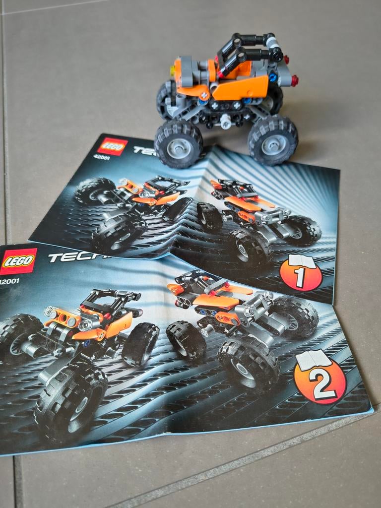 Lego Technic 42001 jeep, Lego, Ophalen of Verzenden, Zo goed als nieuw, Complete set