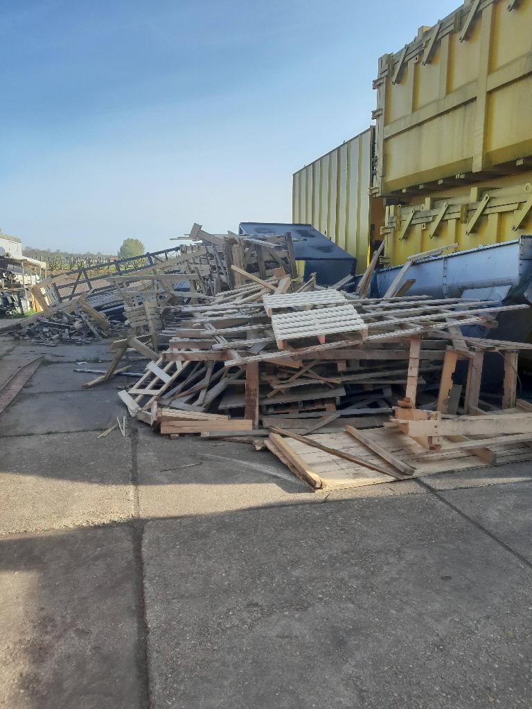 Pallethout, Minder dan 3 m³, Ophalen, Overige houtsoorten, Blokken