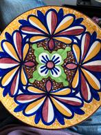 Spaans bord handgeschilderd, Ophalen of Verzenden