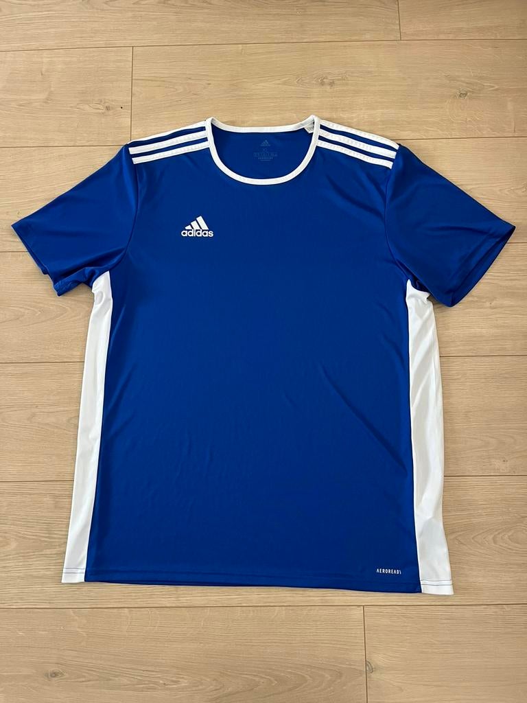 Adidas sport shirt maat XL Z.G.A.N, Kleding | Heren, Sportkleding, Blauw, Overige typen, Maat 56/58 (XL), Ophalen of Verzenden