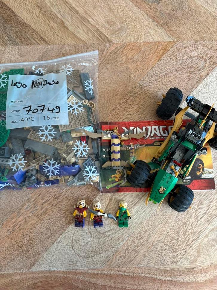 Lego ninjago 70755 + 70749, Kinderen en Baby's, Speelgoed | Duplo en Lego, Zo goed als nieuw, Ophalen of Verzenden