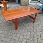 Deens  vintage design Niels Bach teakhouten salontafel., Ophalen of Verzenden