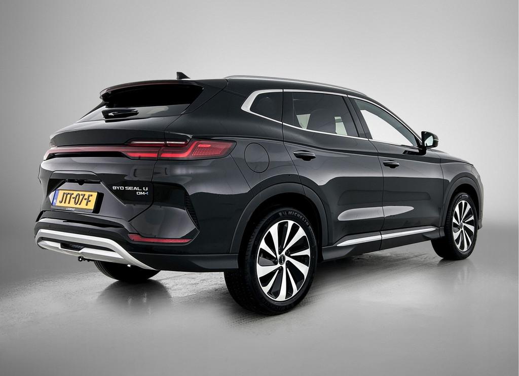 BYD SEAL U 1.5 DM-i FWD Boost | Trekhaak | Navigatie | Pano-, Auto's, BYD, 12 maanden, 4 cilinders, Zwart, Hybride Elektrisch/Benzine