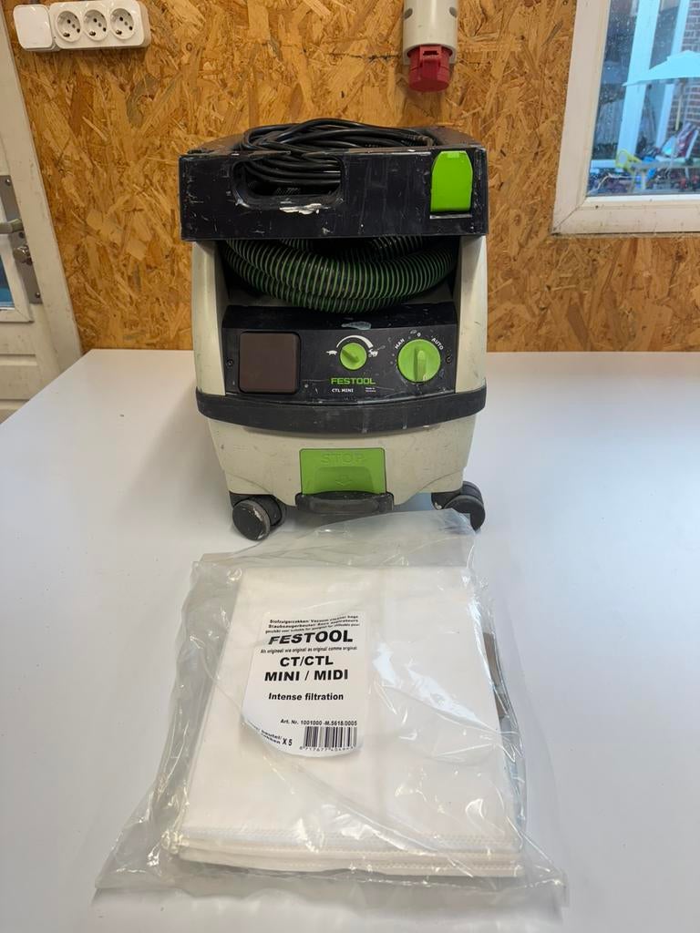 Festool stofzuiger Ctl mini, Doe-het-zelf en Verbouw, Reinigingsmachines, Gebruikt, Overige typen, Ophalen