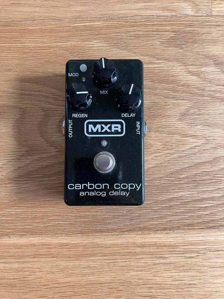 MXR Carbon Copy Analog Delay gitaarpedaal, Muziek en Instrumenten, Effecten, Ophalen of Verzenden, Gebruikt, Delay of Echo
