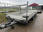 Tridem drieas plateau aanhanger !!!, Ophalen of Verzenden, Zo goed als nieuw