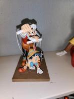 Disney Pinokkio beeldje - Geppetto met Pinokkio -, Verzamelen, Disney, Ophalen of Verzenden, Peter Pan of Pinokkio, Zo goed als nieuw