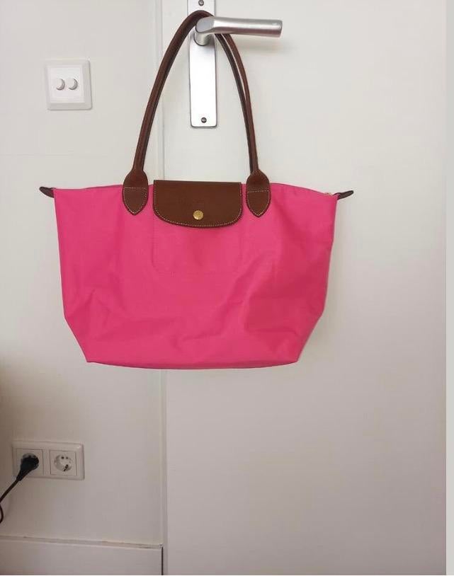 Longchamp le Pliage schoudertas nieuw!, Ophalen of Verzenden, Nieuw, Roze, Overige typen