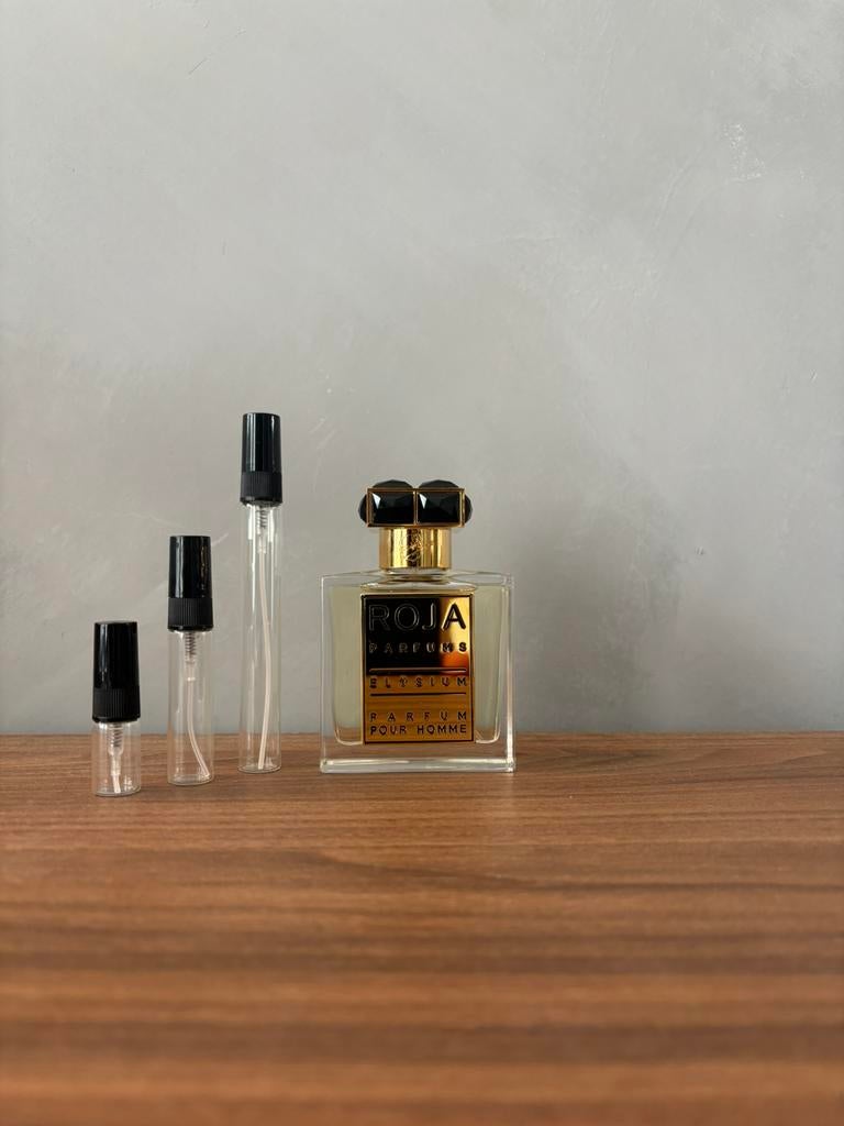 Roja Elysium PPH Niche parfum sample tester decant, Sieraden, Tassen en Uiterlijk, Uiterlijk | Parfum, Ophalen of Verzenden, Zo goed als nieuw