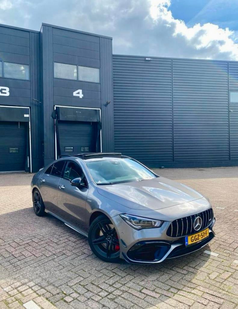 Mercedes-Benz CLA 45 S AMG 421pk 4MATIC+ AMG Speedshift DCT, Auto's, Mercedes-Benz, Automaat, CLA, 4 cilinders, Alcantara