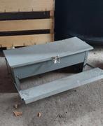 2 gebruikte automatische kippenvoerbakken, Dieren en Toebehoren, Pluimvee | Toebehoren, Ophalen, Drinken en Voederen