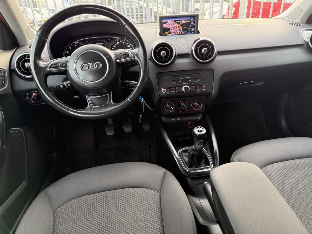 Audi A1 Sportback 1.2 TFSI Admired S-Line 5-deurs Navigatie,, Auto's, Audi, Euro 5, Zwart, 4 cilinders, Met garantie (alle)