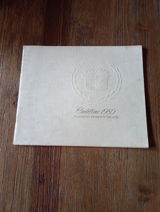Cadillac 1980 36 pag., Verzenden, Zo goed als nieuw, Overige merken
