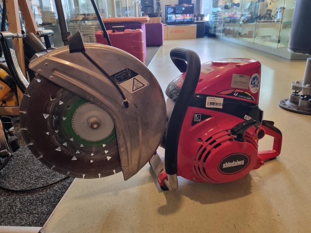 Shindaiwa EC741S Doorslijper - Krachtige Zaag, Ophalen, 70 mm of meer, Nvt, Nvt